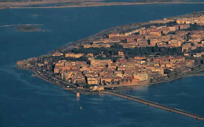 Lagoon town of Orbetello