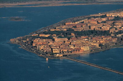 Lagoon town of Orbetello