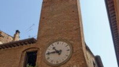 Buonconvento Clock Tower