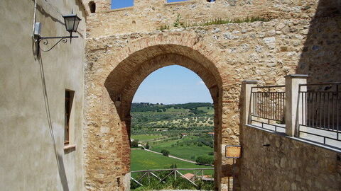 San Martino gate in Magliano