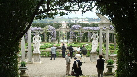 Villa La Pietra, garden
