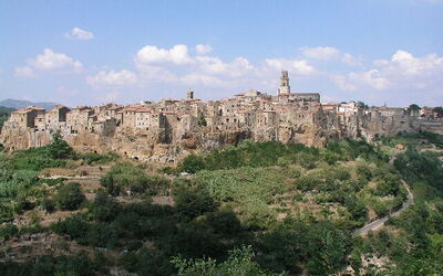 View of Pitigliano