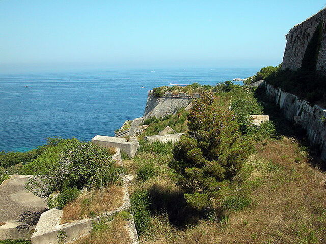 fortress walls of portoferraio