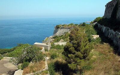 fortress walls of portoferraio