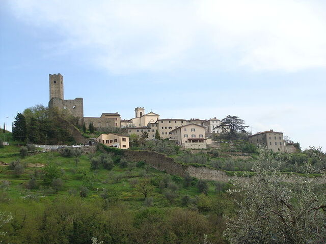 view of town of larciano