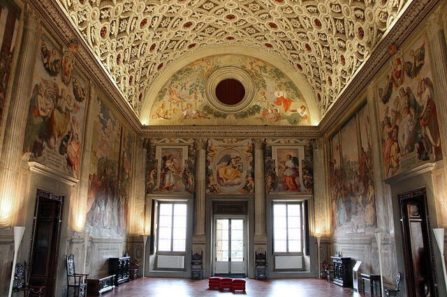 Interior, Poggio a Caiano