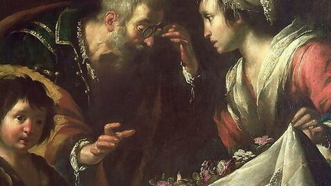 Painting of Saint Maid of Lucca