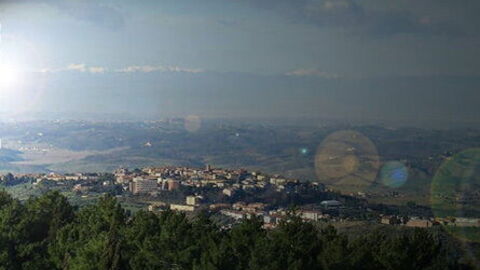 View of Montaione town