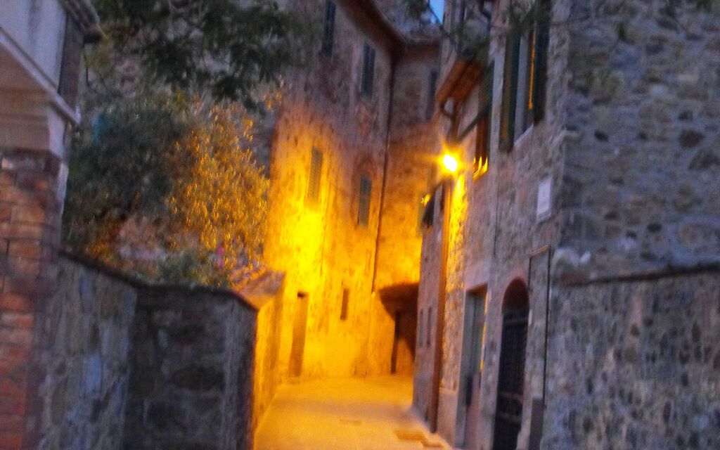 Quiet night in Pergine Valdarno