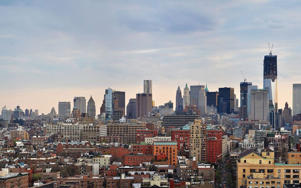 Financial district from chelsea - New York City