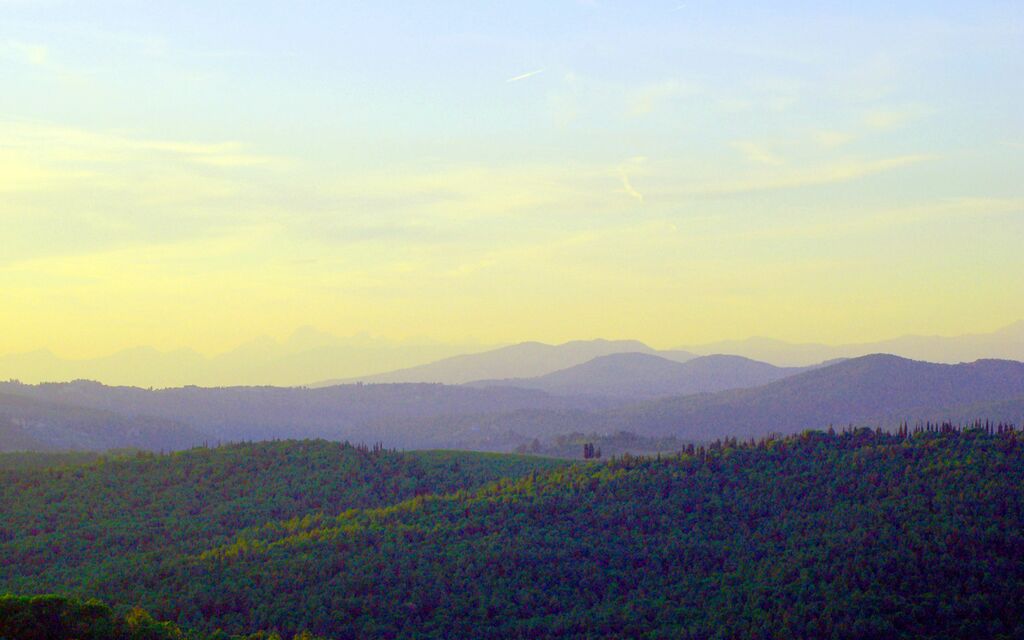 Italian Countryside at Magic Hour