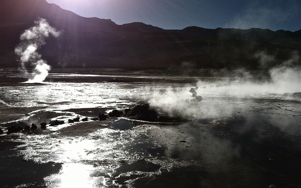 El Tatio Geyser Sunrise, Atacama Desert, Chile