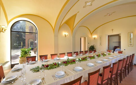 Villa Rocchi: Function Hall, Room, Restaurant, Building, Property, Banquet, Interior Design, Real Estate, Meal