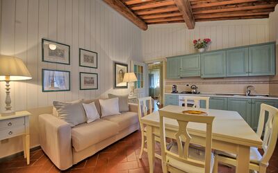 Tamerice: Room, Furniture, Interior Design, Property, Living Room, Building, Ceiling, Floor, Table, Wall