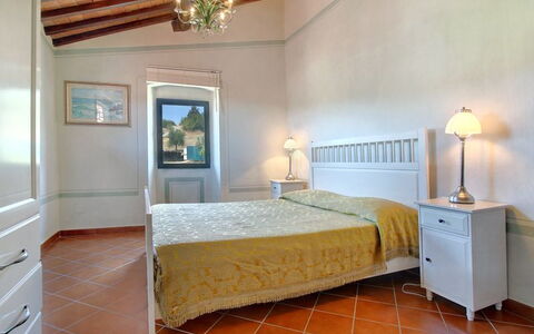 Villa Stolli: Bedroom, Furniture, Room, Bed, Property, Bed Sheet, Bed Frame, Interior Design, Floor, Ceiling