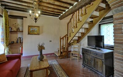 Margherita: Room, Property, Building, Beam, Interior Design, Living Room, Hearth, Furniture, House, Real Estate