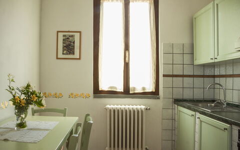 Fattoria Di Quercia Al Poggio: Room, Property, Sink, Kitchen, Interior Design, Furniture, House, Building, Countertop, Cabinetry