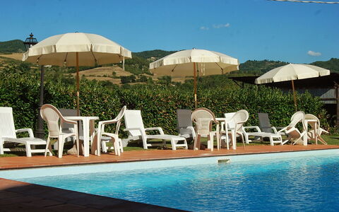 Villa Sieve: Swimming Pool, Resort, Property, Vacation, Leisure, House, Real Estate, Sunlounger, Building, Outdoor Furniture