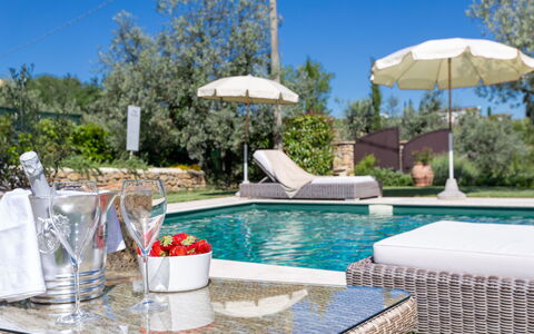 Villa Melinda: Swimming Pool, Property, Real Estate, House, Home, Building, Backyard, Leisure, Estate, Resort