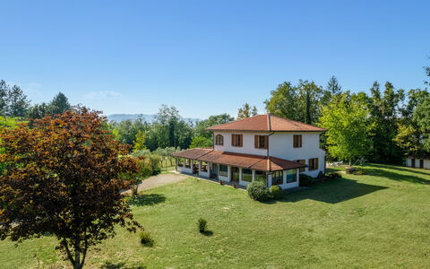 Villa Cinzia: Sky, Plant, Property, Building, Window, Tree, Natural Environment, Natural Landscape, House, Land Lot