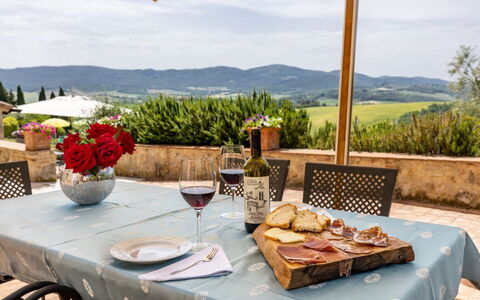 San Martino: Furniture, Tableware, Table, Food, Chair, Serveware, Tablecloth, Kitchen & Dining Room Table, Outdoor Furniture, Drinkware