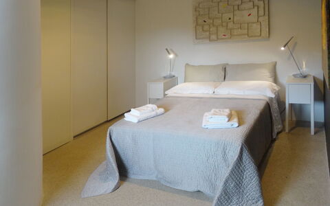 Casa Farfalla: Furniture, Interior Design, Wall, Floor, Flooring, Bedroom, Bed, Wood, Room, Ceiling