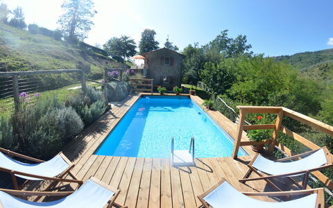 Anfora!!: Swimming Pool, Property, Leisure, House, Real Estate, Backyard, Building, Vacation, Estate, Tree