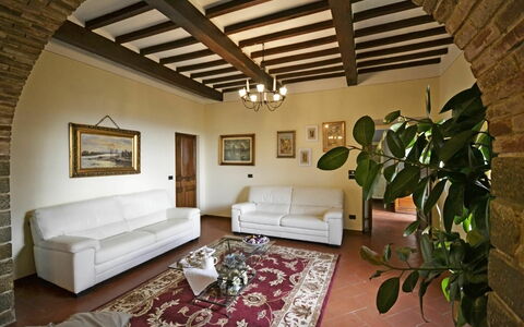 Villa Gelsomino: Room, Property, Interior Design, Building, Furniture, Living Room, Ceiling, House, Real Estate, Home