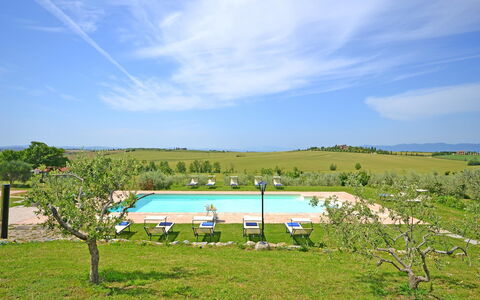 Villa Anita: Property, Land Lot, Nature Reserve, Sky, Rural Area, Real Estate, Grassland, House, Hill Station, Swimming Pool