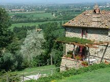 Main entrance, outdoor view and panoramic view