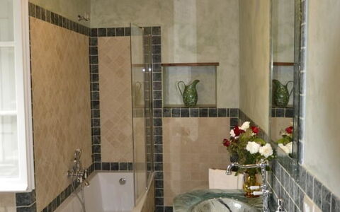 Villa Il Borgo: Room, Bathroom, Property, Ceiling, Tile, Building, Interior Design, Floor, House, Architecture