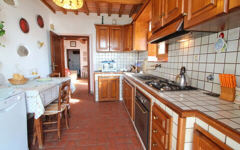 Podere Santa Lucia: Property, Countertop, Room, Kitchen, Building, Furniture, Cabinetry, Interior Design, Real Estate, House