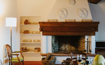 Camelia Ap. 8: Property, Building, Wood, Interior Design, Chair, Living Room, House, Floor, Wall, Flooring