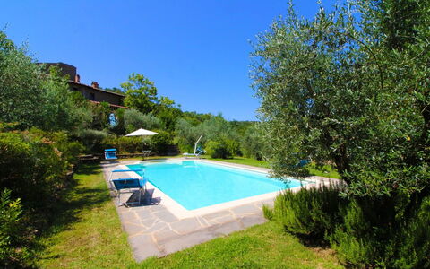 Villa Gioiosa: Water, Plant, Property, Swimming Pool, Sky, Tree, Natural Landscape, Shade, Grass, Real Estate
