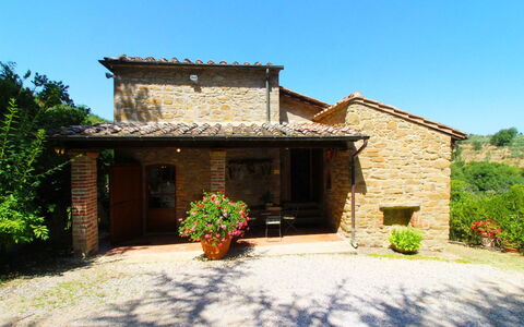 Villa Gioiosa: Plant, Sky, Building, Window, Property, Flower, Door, Tree, House, Land Lot