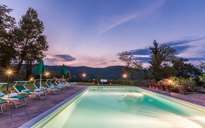 Torre del Cielo: Swimming Pool, Sky, Property, Real Estate, Resort, Leisure, Tree, Estate, Home, Vacation