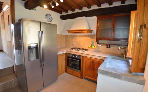 Alla Piazzetta: Room, Property, Countertop, Kitchen, Furniture, Cabinetry, Building, House, Kitchen Stove, Floor