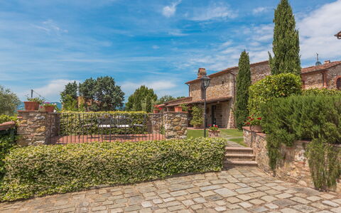 Villa Dell'angelo: Property, Sky, Wall, House, Building, Real Estate, Tree, Cloud, Home, Residential Area