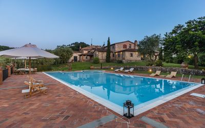 Villa Dell'angelo: Swimming Pool, Property, Resort, Real Estate, Vacation, Building, Leisure, House, Residential Area, Tree