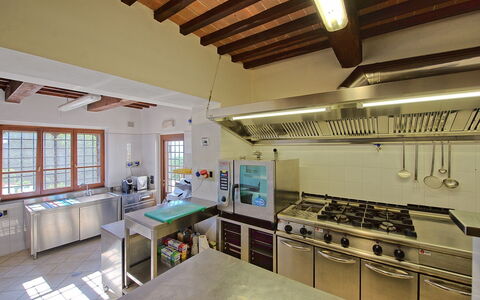 Villa Umbra: Property, Room, Building, Ceiling, Interior Design, House, Furniture, Real Estate, Kitchen, Architecture