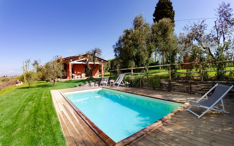 Ai Salici: Swimming Pool, Property, Real Estate, House, Estate, Home, Grass, Leisure, Backyard, Building