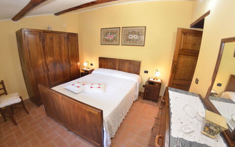 Batticapo di Ilaria: Bedroom, Room, Bed, Property, Furniture, Building, Interior Design, Bed Sheet, Suite, House