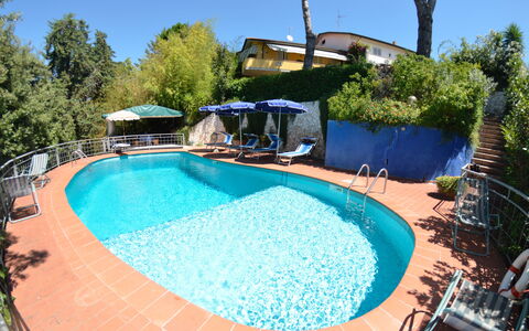 Il Corbezzolo: Swimming Pool, Property, Leisure, Resort, Real Estate, Vacation, House, Building, Tree, Resort Town