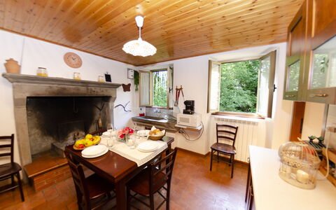 Il Molino: Furniture, Table, Window, Chair, Wood, Tableware, Interior Design, Architecture, Living Room, Floor