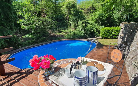 Il Molino: Plant, Water, Property, Tableware, Flower, Swimming Pool, Tree, Outdoor Furniture, Table, Chair