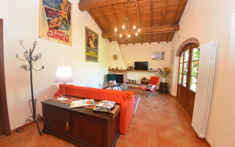 La Capannella: Room, Property, Building, Furniture, Interior Design, Ceiling, Floor, Real Estate, House, Hardwood