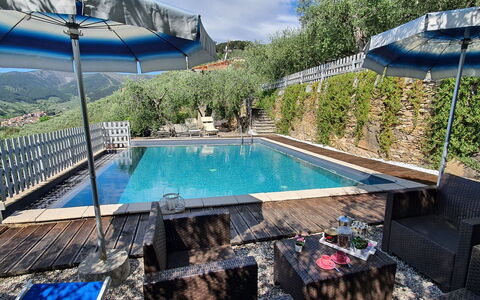 Podere San Martino: Water, Property, Plant, Swimming Pool, Azure, Cloud, Body Of Water, Leisure, Building, Sky