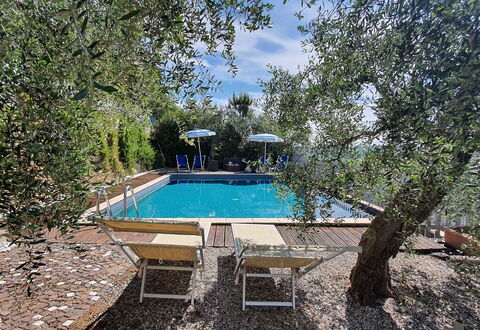 Podere San Martino: Water, Swimming Pool, Cloud, Sky, Shade, Tree, Plant, Natural Landscape, Leisure, Landscape
