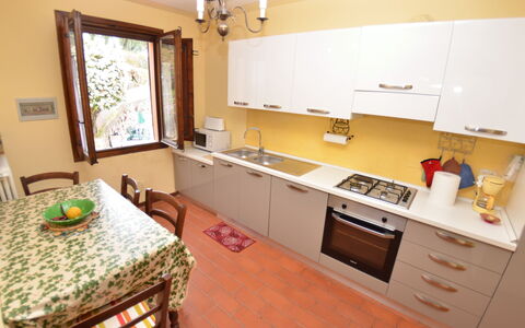 Agli Olivi: Room, Property, Countertop, Furniture, Kitchen, Building, Interior Design, Floor, Cabinetry, House