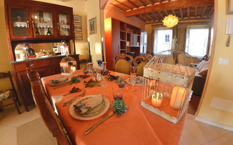 San Michele: Room, Property, Dining Room, Building, Interior Design, Furniture, Real Estate, Table, Restaurant, House